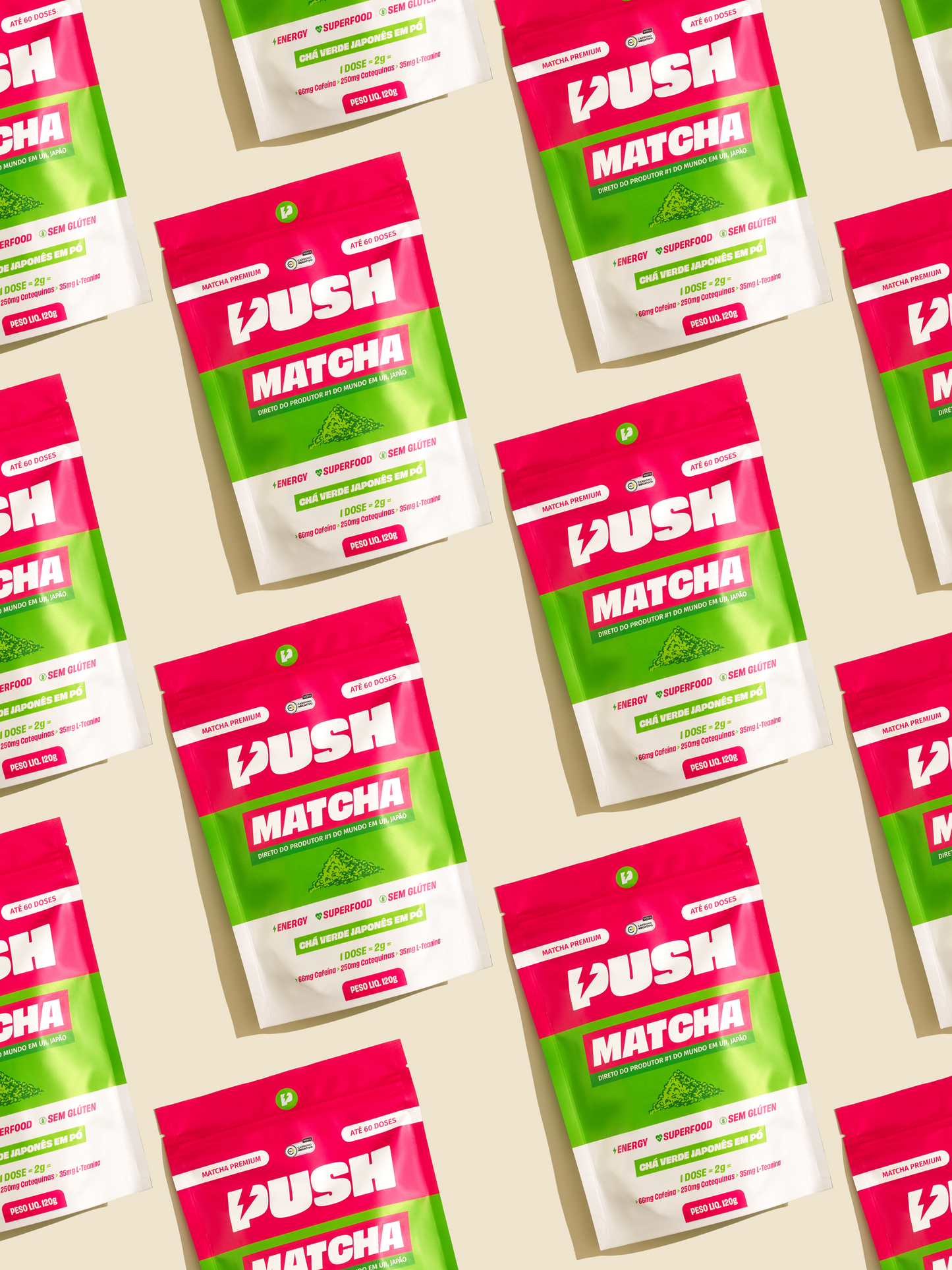 Push Matcha em Pó